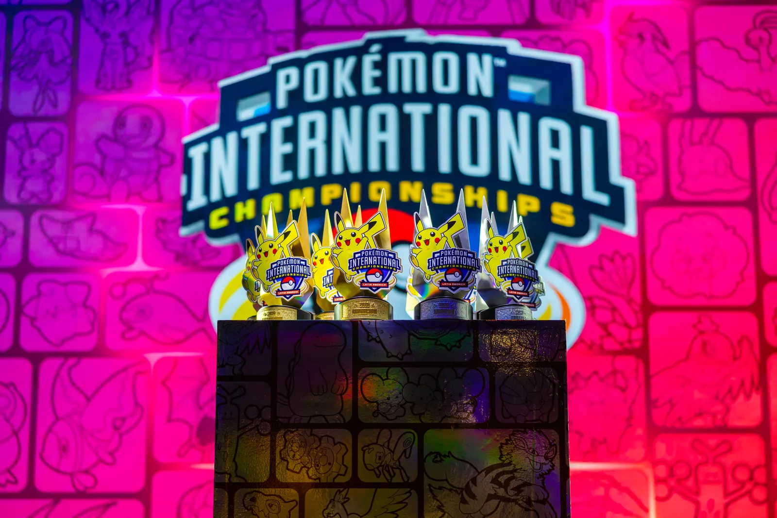 Trofeos del Campeonato Internacional de Latinoamérica 2026.